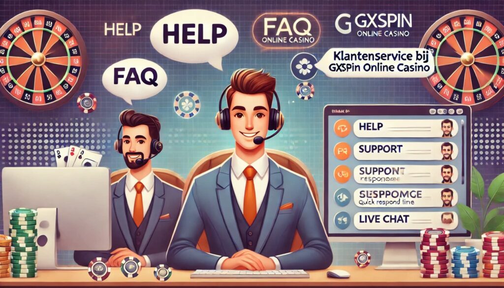 Klantenservice bij GXspin Online Casino